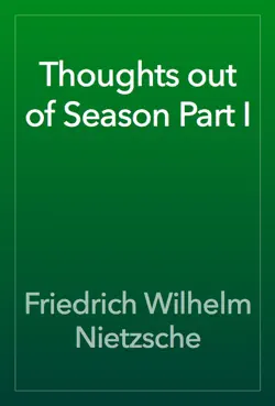 thoughts out of season part i book cover image