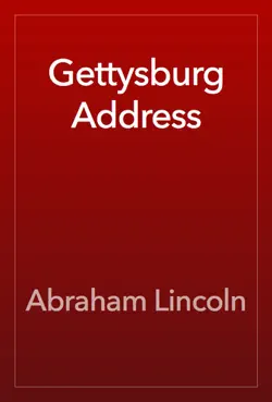gettysburg address book cover image