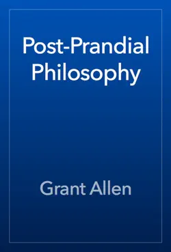 post-prandial philosophy book cover image