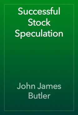 successful stock speculation book cover image