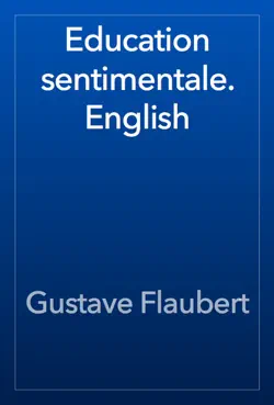 education sentimentale. english book cover image
