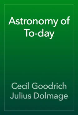 astronomy of to-day imagen de la portada del libro