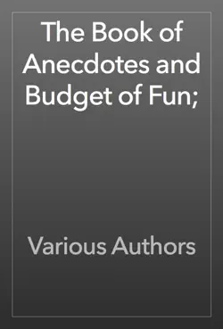 the book of anecdotes and budget of fun; book cover image