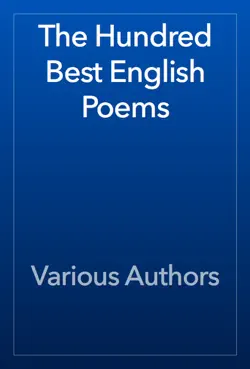 the hundred best english poems book cover image
