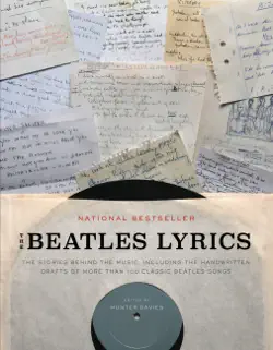 the beatles lyrics book cover image