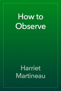 how to observe book cover image