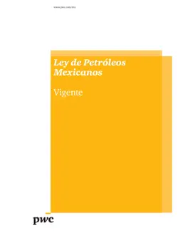 ley de petróleos mexicanos imagen de la portada del libro