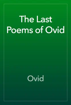 the last poems of ovid book cover image