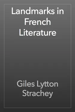 landmarks in french literature book cover image