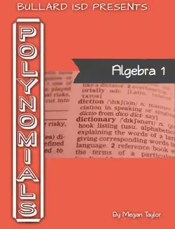 polynomials book cover image