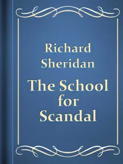 the school for scandal imagen de la portada del libro