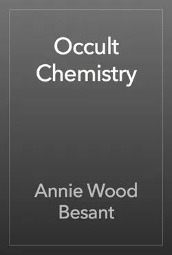 occult chemistry book cover image