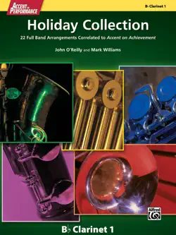 accent on performance holiday collection for b-flat clarinet 1 book cover image
