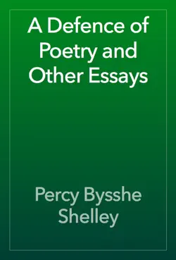 a defence of poetry and other essays book cover image