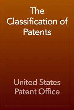 the classification of patents book cover image