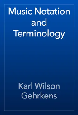 music notation and terminology book cover image