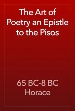 the art of poetry an epistle to the pisos book cover image