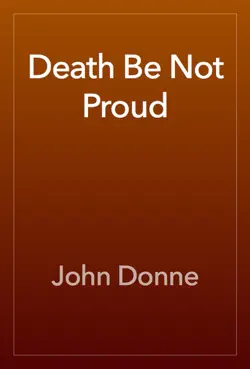 death be not proud book cover image
