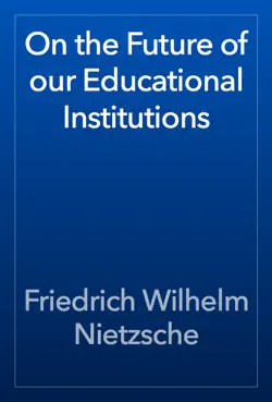 on the future of our educational institutions book cover image
