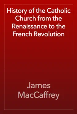 history of the catholic church from the renaissance to the french revolution book cover image
