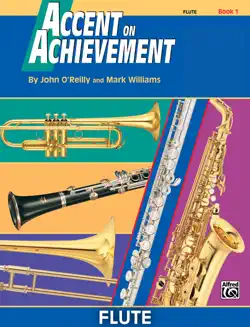 accent on achievement: flute, book 1 book cover image