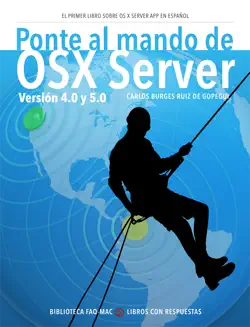 ponte al mando de os x server 4.0 y 5.0 imagen de la portada del libro