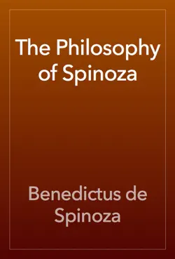 the philosophy of spinoza book cover image