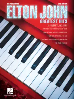 elton john - greatest hits songbook book cover image