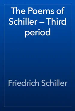 the poems of schiller — third period book cover image