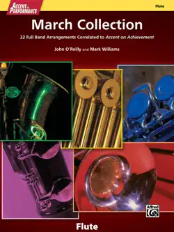 accent on performance march collection for flute book cover image