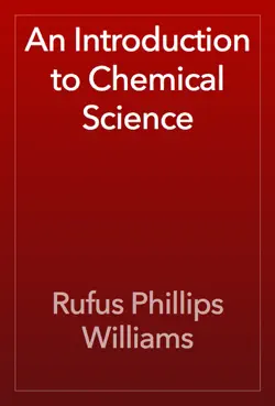 an introduction to chemical science book cover image