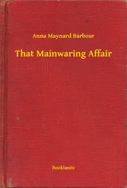 that mainwaring affair book cover image
