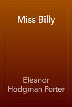 miss billy imagen de la portada del libro