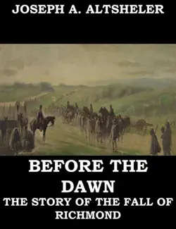 before the dawn - a story of the fall of richmond book cover image