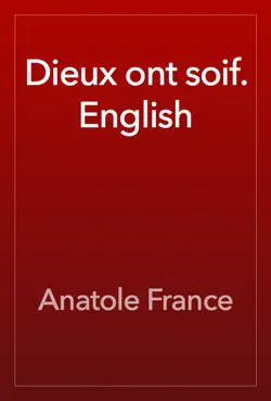 dieux ont soif. english book cover image