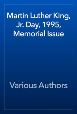 martin luther king, jr. day, 1995, memorial issue book cover image