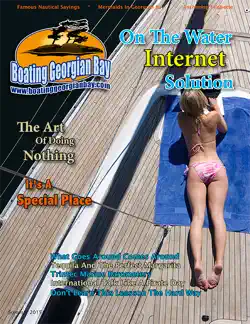 boating georgian bay magazine book cover image