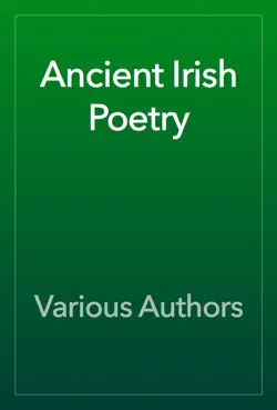 ancient irish poetry book cover image