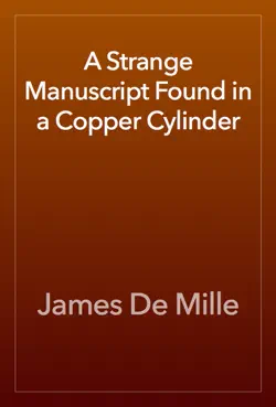 a strange manuscript found in a copper cylinder imagen de la portada del libro