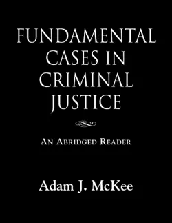 fundamental cases in criminal justice book cover image