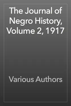 the journal of negro history, volume 2, 1917 book cover image
