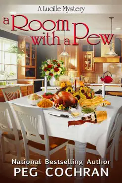 a room with a pew book cover image
