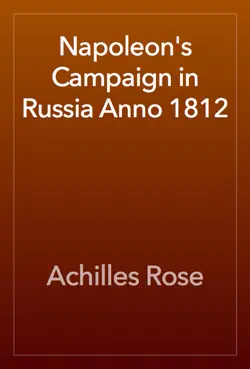 napoleon's campaign in russia anno 1812 book cover image