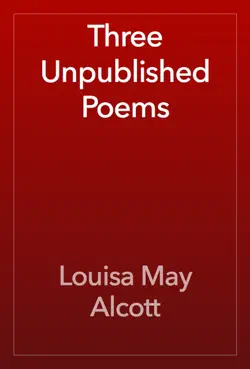 three unpublished poems book cover image
