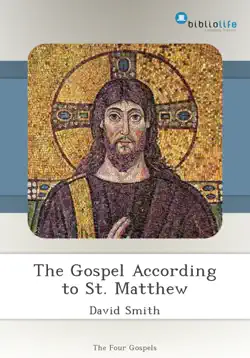 the gospel according to st. matthew book cover image