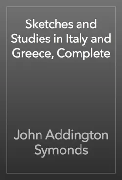 sketches and studies in italy and greece, complete book cover image