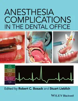 anesthesia complications in the dental office book cover image