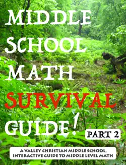 middle school math survival guide! book cover image