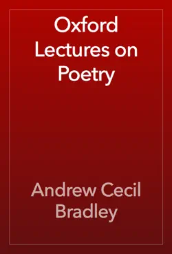 oxford lectures on poetry book cover image