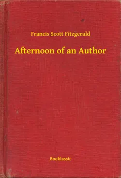 afternoon of an author imagen de la portada del libro